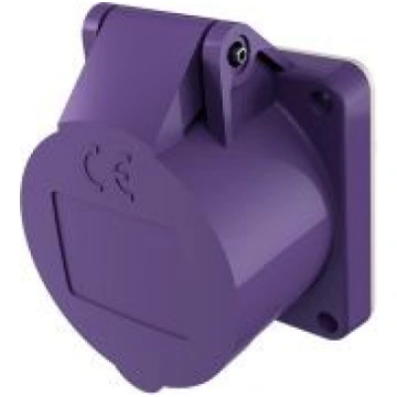 Panel mounted recept., 32A2p0h, IP44 616 | 4015394