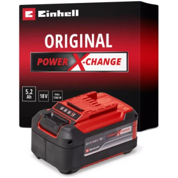 Einhell Akumulators 18V 5.2Ah P-X-C Plus