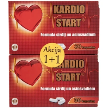Kardio Start, 30x2 kapsulas