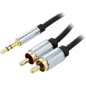 3.5mm Male to 2x RCA Male Audio Cable 1.5m Vention