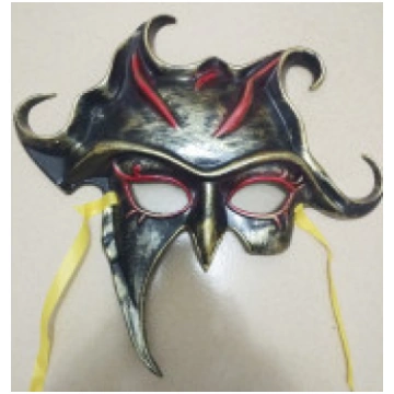 Venecijas karnevāla Saules Dieva maska MASK Veneci