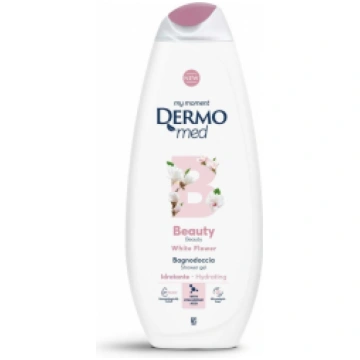 DERMOMED Beauty Dušas želeja Baltie ziedi, 750 ml 