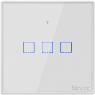 VIEDAIS SLĒDZIS WIFI + RF 433 SONOFF T2 EU TX (3 K