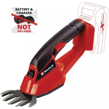 Bezvadu zāles šķēres, EINHELL, 3410382, 18V, 100 m