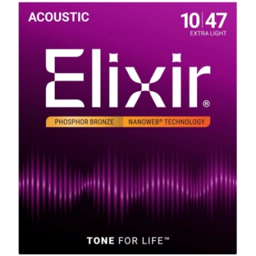 Elixir 16002 Phosphor Bronze Extra Light NW - acou