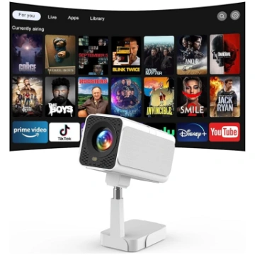 Android TV OS un teleskopiskais statīvs: Puxinat S