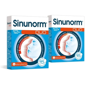 2x Sinunorm DUO, 15 kapsulas