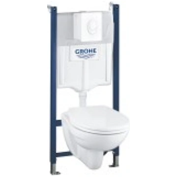 Tualetes poda komplekts Grohe Solido rāmis + iebūv