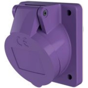 Panel mounted recept., 32A2p0h, IP44 1271 | 401539