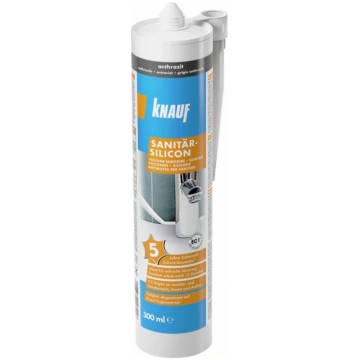 Silikons Knauf 586078, 300 ml, antracīta krās