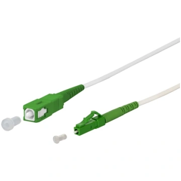 Metz Connect OpDAT patch cord, SC-S APC/LC-S APC O