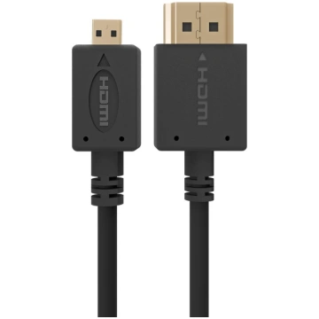 CABLE HDMI-MICRO HDMI 3M V.2.0/BLK CC-HDMID-10 GEM