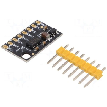 Sensor: accelerometer | 3.3÷6VDC | I2C,SPI | ADXL3