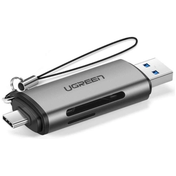UGREEN CM185 USB-C + USB 3.0 SD/Mini SD Card Reade