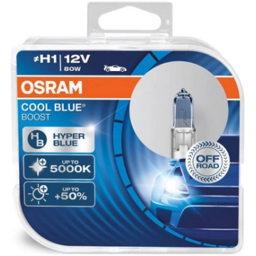 Spuldzes Osram H1 12V 80W P14,5s Cool Blue Boost 5
