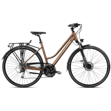 Sieviešu velosipēds ROMET Gazela 8, brūns