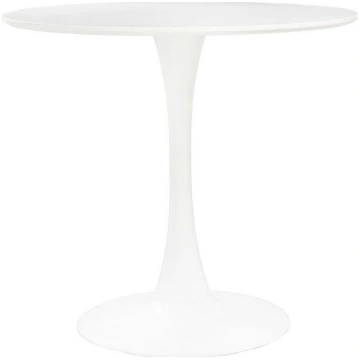 Ēdamistabas galds Skinny Simplet, 80 cm, balts