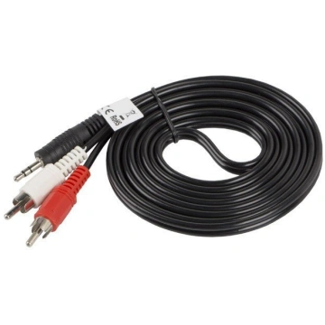 Lanberg, MiniJack 3.5 mm - 2 x RCA, 2 m