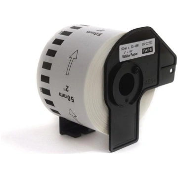 Labels JetWorld Replacement Brother DK Black on Wh