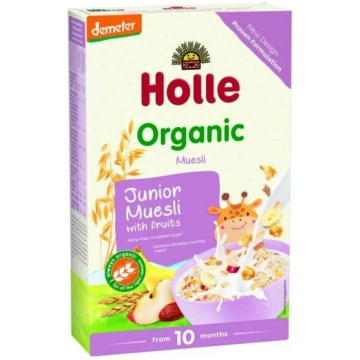 Holle bio pilngraudu graudaugu-augļu pārslas zīdai