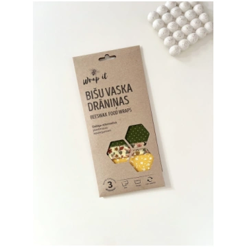 BIŠU VASKA DRĀNIŅAS, WRAP IT, 3 GAB
