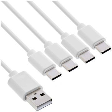 Kabelis Usb Inline Inline® Usb 4in1 Y-uzlādes Kabe
