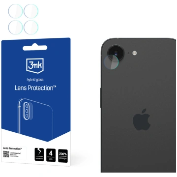 3mk Lens Protection Hybrid Glass for Apple iPhone 