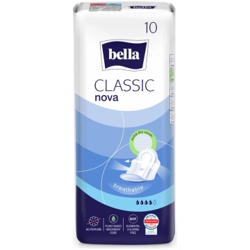 BELLA CLASSIC NOVA higiēniskās paketes, 10 gab. Hi