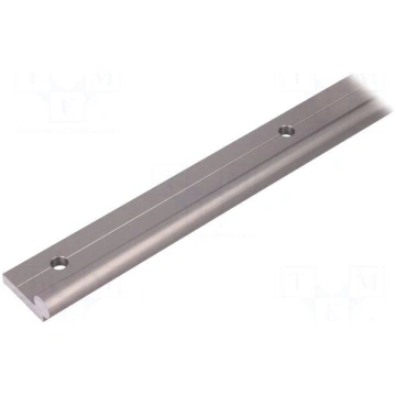 Single rail | aluminium | Ø: 10mm | L: 750mm | Dry