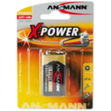 ANSMANN Battery 9V E-Block 6LF22 Alkaline ( 501564
