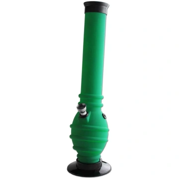 Akrila ūdenspīpe "Tumši zaļa" 31 cm - Ūdenspīpes -