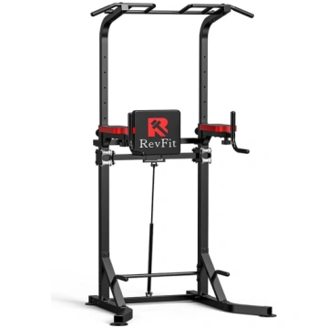 Spēka tornis ar Pull-Up stieni - brīvi stāvošs, re