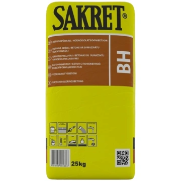 SAKRET BH, Betons hidrotehniskajiem darbiem C-45, 