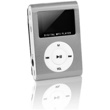 Setty Setty MP3 ar LCD + austiņas sudraba krāsā