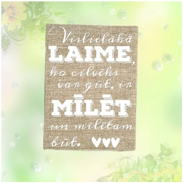 Kanva ''Vislielākā laime..'(lins)