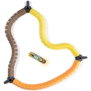 Hexbug Nano Flash robots ar kāpurķēžu, dzeltens Sp