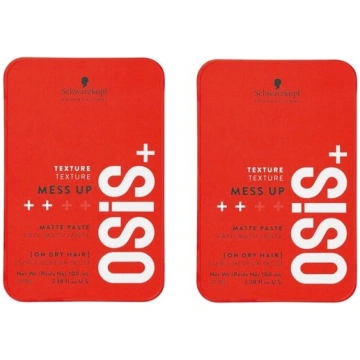 Schwarzkopf Osis Mess Up Matte Paste 2x100ml