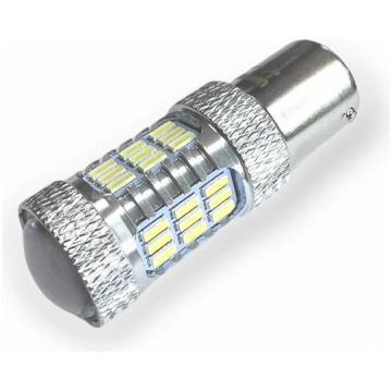 LED spuldze P21W, balta, 45 x SMD, 12/24 V Truck S