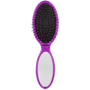 WETBRUSH Salokāma matu suka ar spogulīti lillā krā