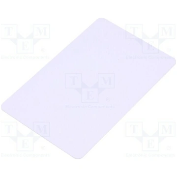 RFID Card; UNIQUE; 86x54x0.8mm; 125kHz; -20÷55°C; 