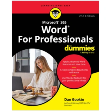 Microsoft 365 Word For Professionals For Dummies B