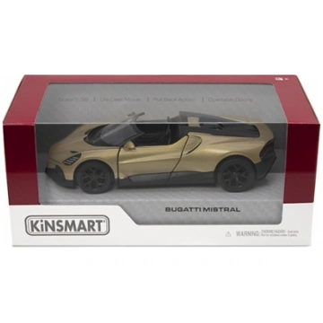 KINSMART Die-Cast modelis Bugatti Mistral, izmērs 