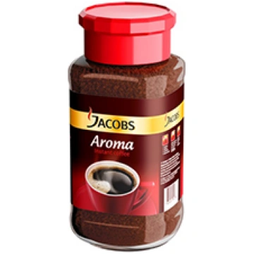 Šķīstošā kafija JACOBS, Aroma, 100 g