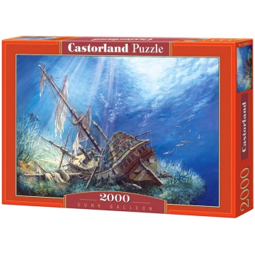 Puzle Castorland Puzzle Sunk Galleon, 2000 d