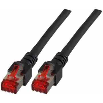 EFB RJ45 Patchkabel S/FTP Cat.6 LSZH 50.00m Black 
