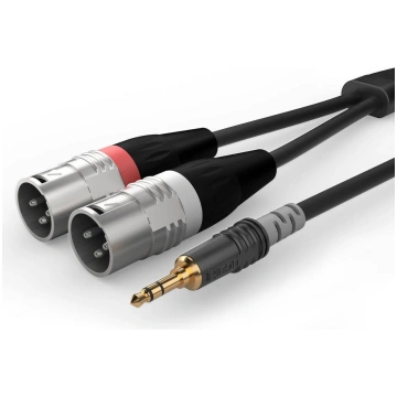 Instrument cable | Mini-Jack / XLR, HICON | 3,00 m