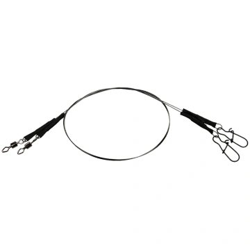 Pavadiņas DAM FZ Kink-Free Titanium Leader 30cm 11
