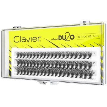 Clavier_du2o Double Volume Mix Mākslīgās skropstas