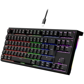 Newmen GM870 TKL spēļu tastatūra, mehāniskā tastat