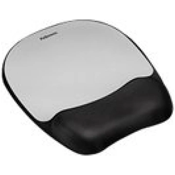 Fellowes MOUSE PAD MEMORY FOAM/SILVER STREAK 91758